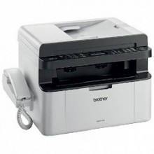 Принтер Brother MFC-1815R, A4, 16Мб, 20стр/мин, GDI, факс, трубка, ADF10, USB, лоток 150л, старт.картридж 1000стр (МФУ) (8.00) (1351871)