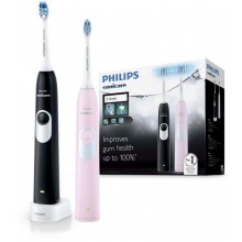 Набор электрических зубных щеток Philips Sonicare 2 Series HX6232/41 черный (0) (cl-1004402)