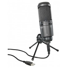 Микрофон AUDIO-TECHNICA AT2020USB+,  черный (0) (cl-1141552)