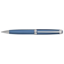 Ручка шариковая Carandache Leman (4789.168) Grand Blue SP подар.кор. (0) (cl-381463)