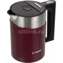 Чайник электрический BOSCH TWK861P4RU, 2400Вт, красный (2) (cl-397898)