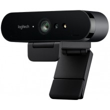 Web-камера LOGITECH Brio,  черный и оранжевый OEM [960-001106] (0) (cl-496748)
