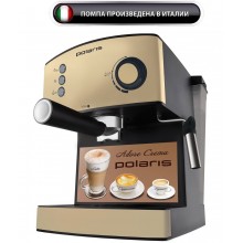 Кофеварка POLARIS PCM 1527E Adore Crema,  эспрессо,  бронзовый  / черный (4) (cl-497842)